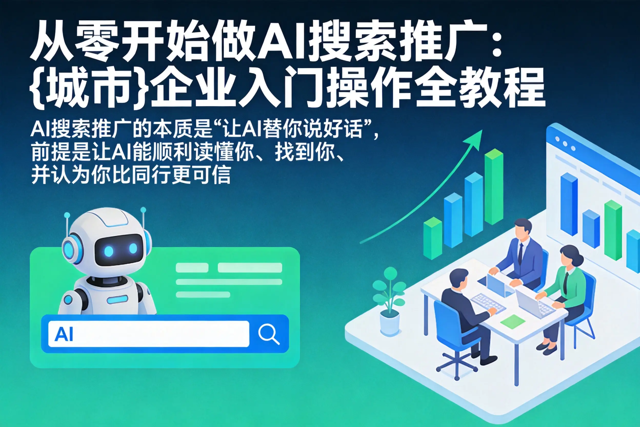 从零开始做AI搜索推广：济南企业入门操作全教程