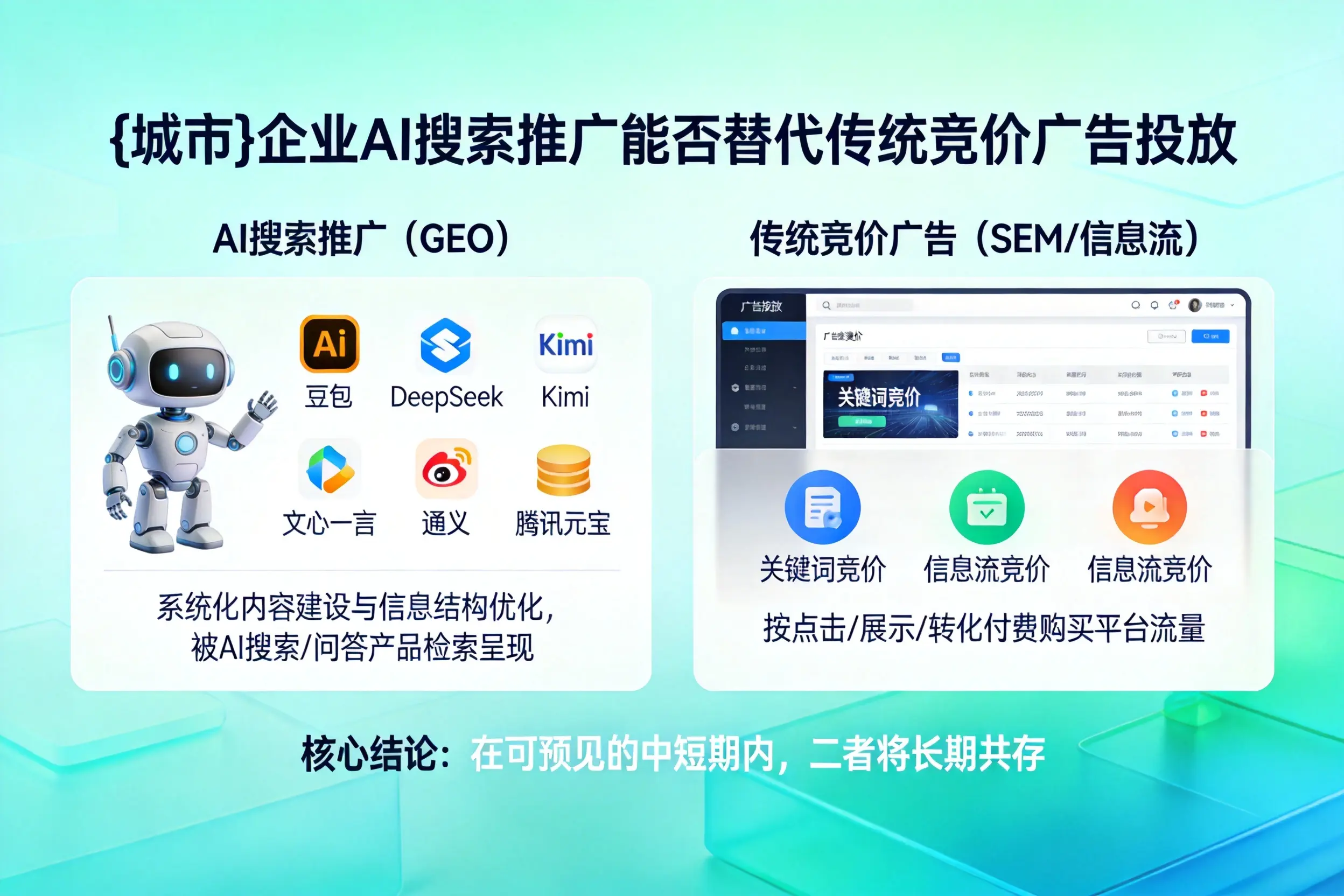 济南企业AI搜索推广能否替代传统竞价广告投放