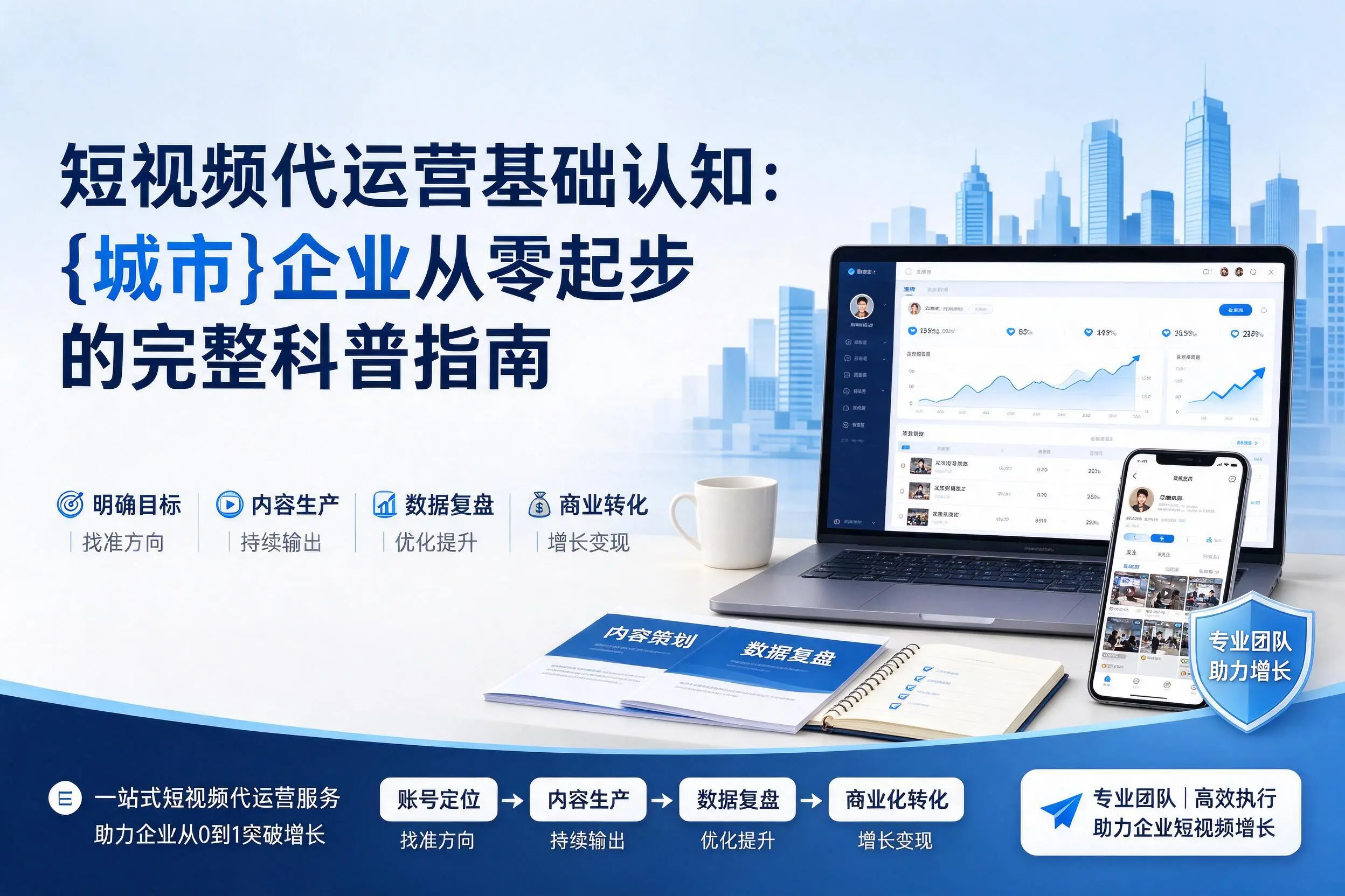 短视频代运营基础认知：济南企业从零起步的完整科普指南