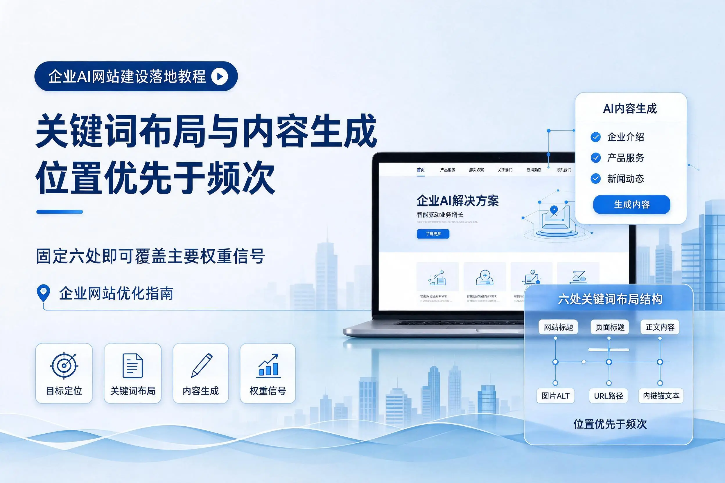 济南企业AI网站建设落地教程：关键词布局与内容生成