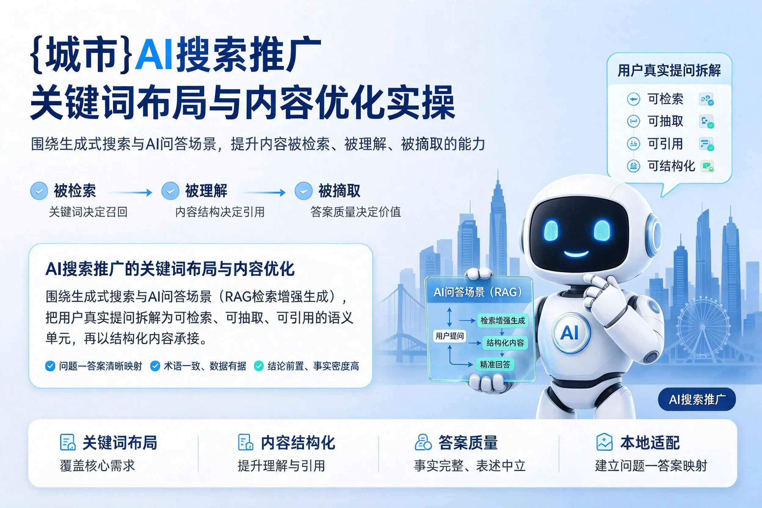 济南AI搜索推广关键词布局与内容优化实操